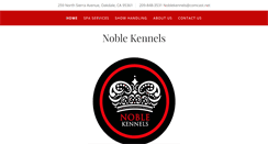 Desktop Screenshot of noblekennelsinc.com